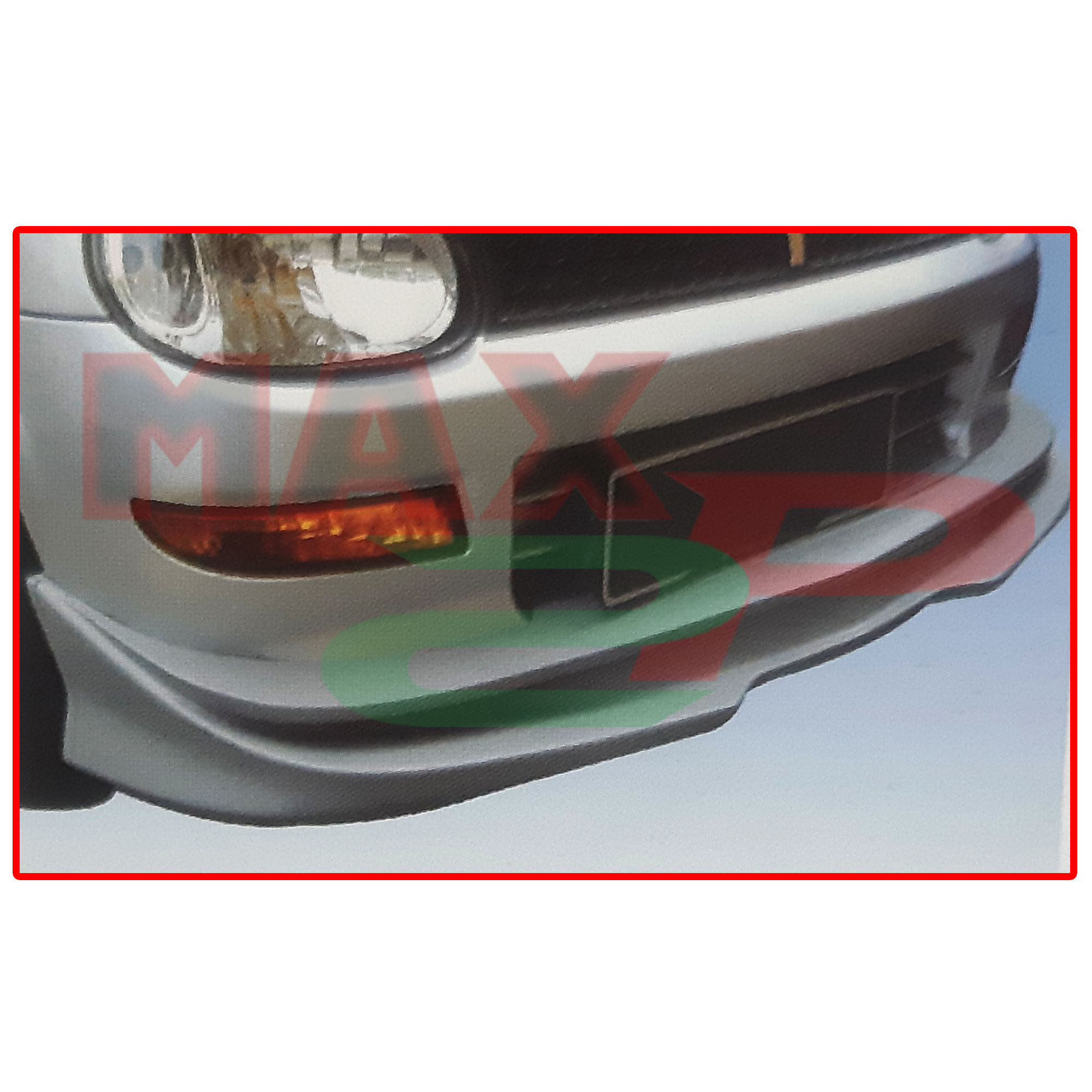 Perodua Kelisa Sporty Style Facelift Front Skirt Bumper Lower Lip Spoiler Fiberglass Fiber Body Kit Part Raw Material Fiber State Lazada
