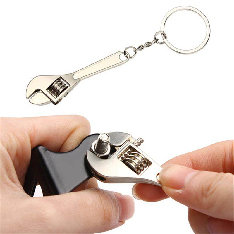 Móc Chìa Khóa Cờ Lê Xe Hơi Móc Chìa Khóa Dụng Cụ Móc Chìa Khóa Mô Phỏng Móc Chìa Khóa Cờ Lê Bằng Thép Không Gỉ Quà Tặng Đáng Yêu Phụ Kiện Ô Tô