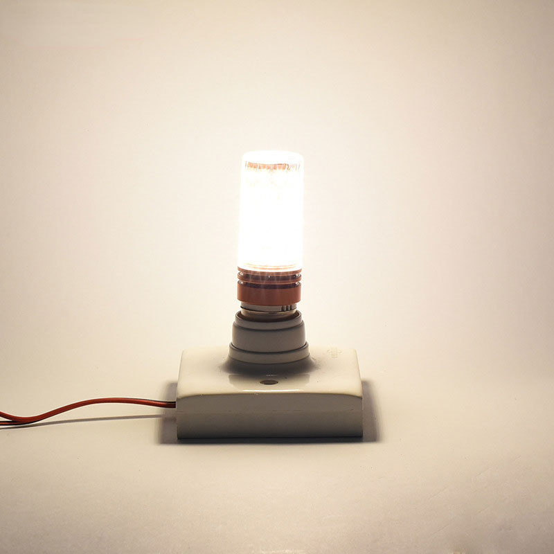 E14 E27 Screw LED 12W Corn Bulb Highlight Bulb Light Household Energy-saving Heating and Cooling Chandelier