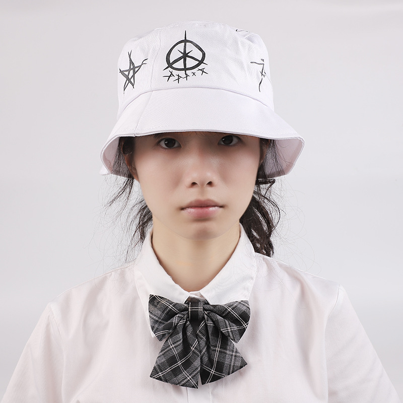 Hanlu Men's Printed Fisherman Sun Hat couple sun hat