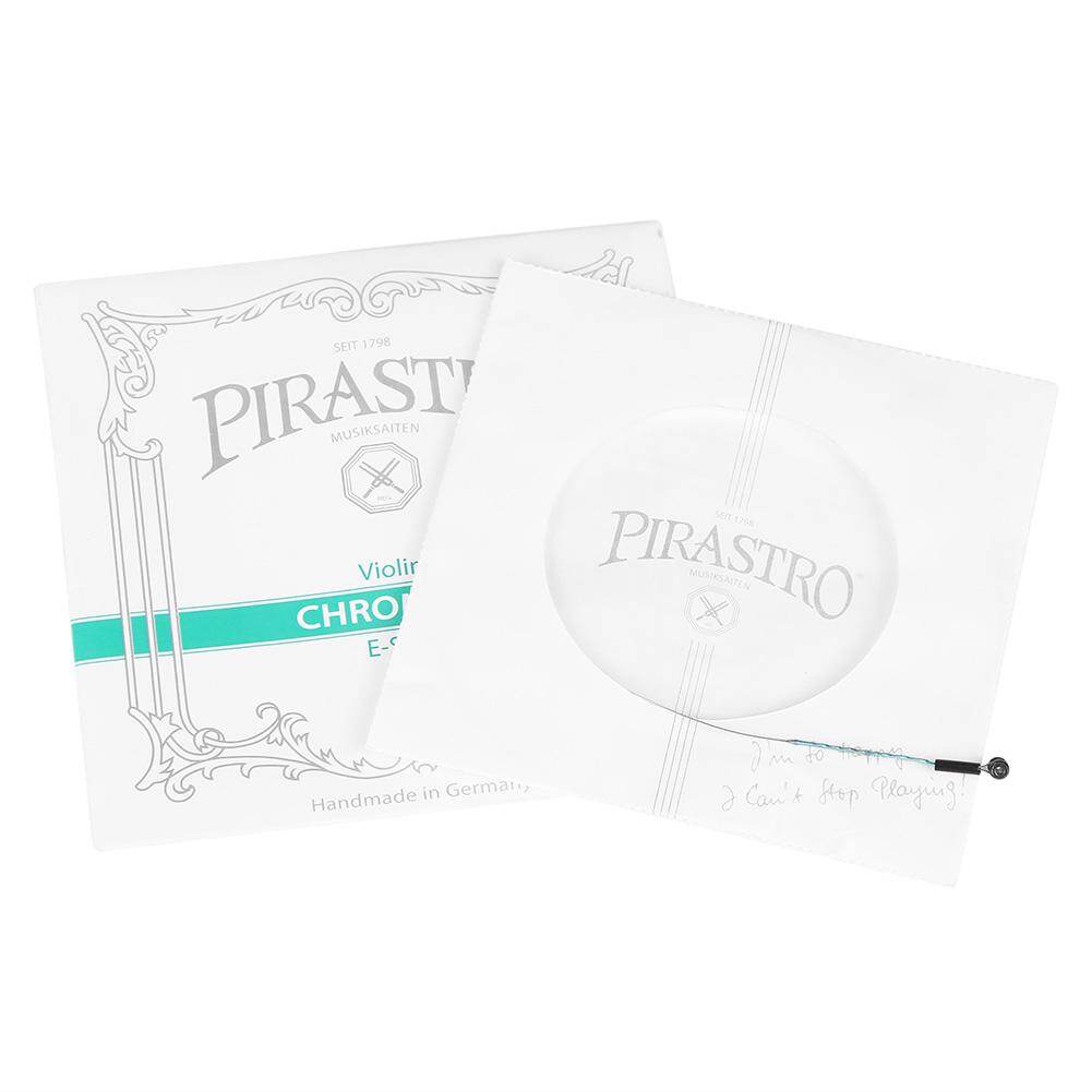 (Có Sẵn) Cái/bộ Chiếc/Bộ Dây Đàn Violin Piraastro Tonica Thép Mạ Crôm Phụ Kiện Violin 4/4