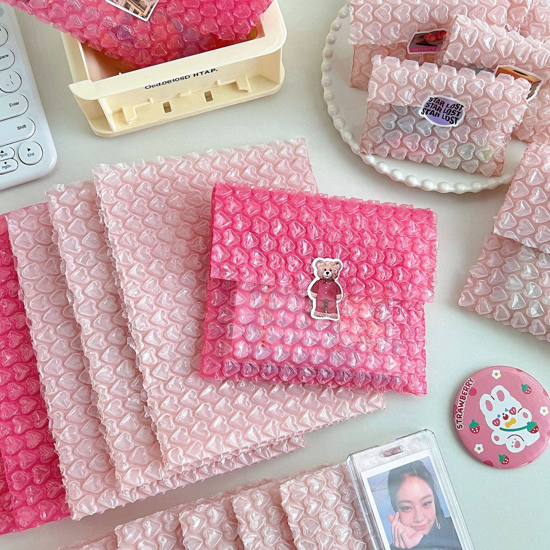 Pink Love Bag Bubble Envelope Bubble Envelope Padded Envelope Packaging Bag Business Bubble Envelope Mailing Packaging Bag