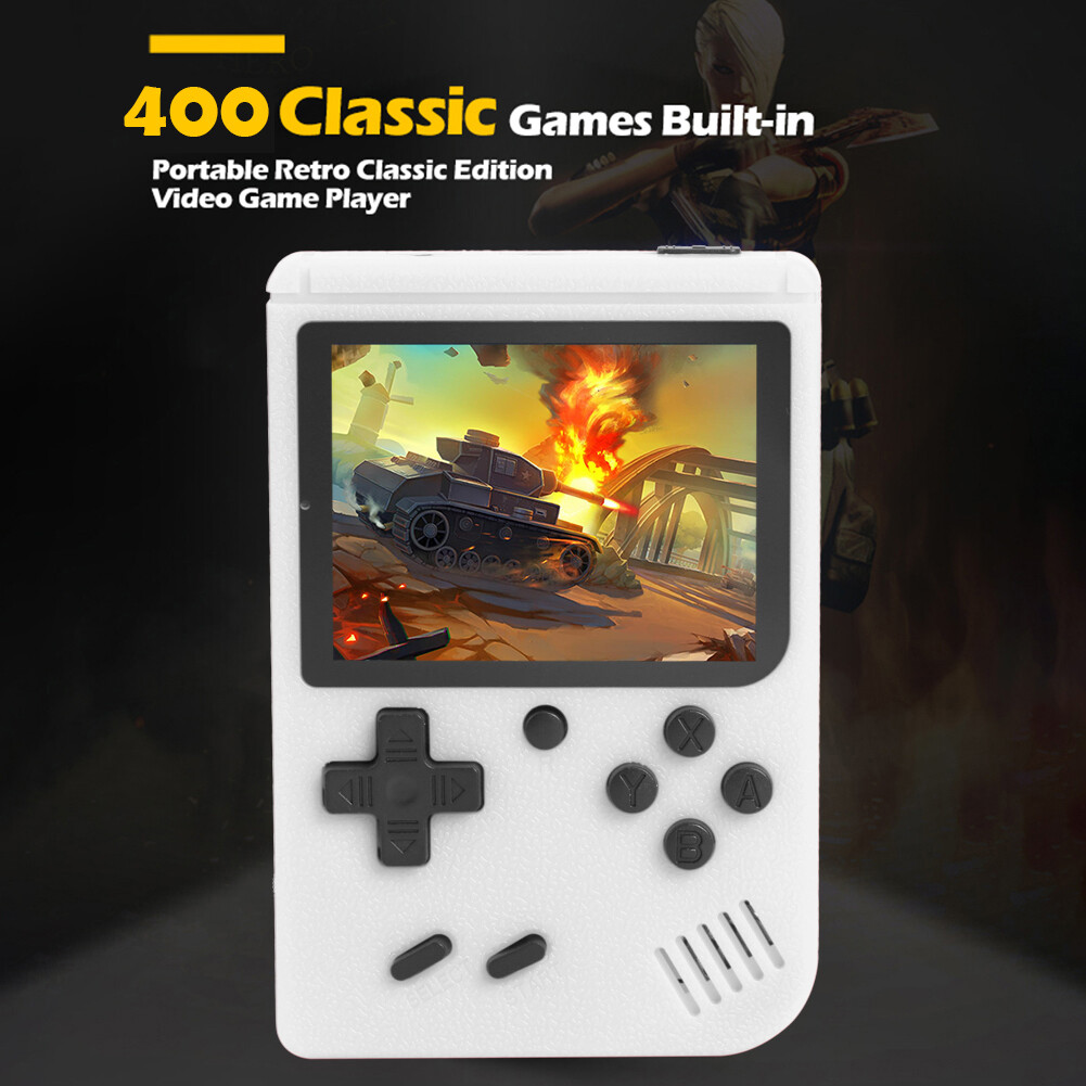 {Tenda} 400 in 1 Retro Video Game Console Handheld 3.0 inch 8 Bit Pocket Player