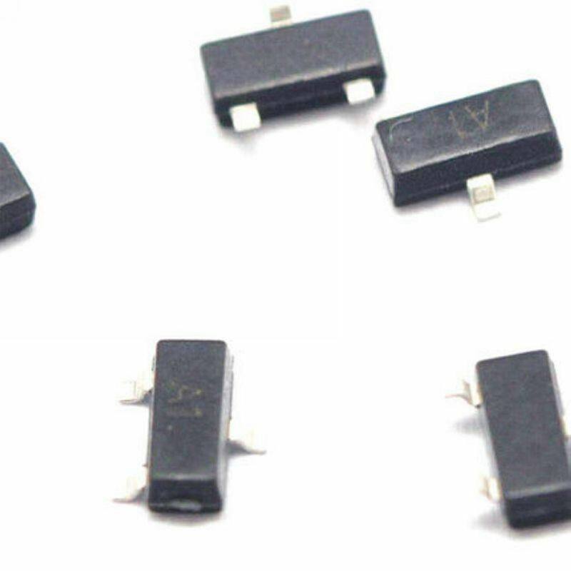 50pcs baw56 a1 0.2a/70v sot-23 smd switch transistor