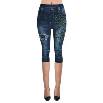 women's plus capri pants