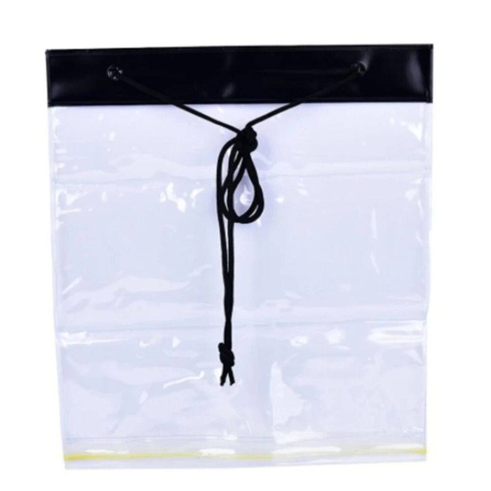 FSSSAA Outdoor Camping Kayaking Transparent Document Holder PVC Hiking