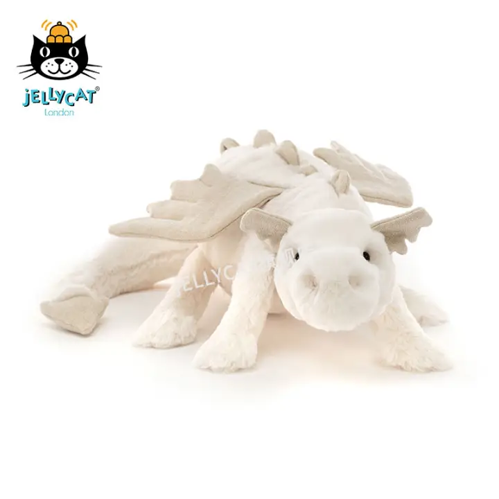 snow dragon plush