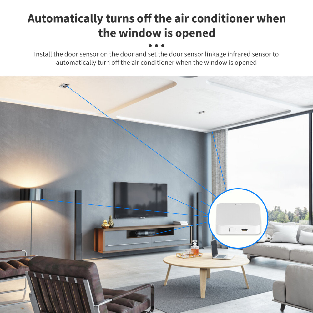 E Life Smart Store Tuya Bluetooth Smart Gateway Hub Bluetooth Smart Life APP Wireless Remote Controller Works For Alexa Google Home