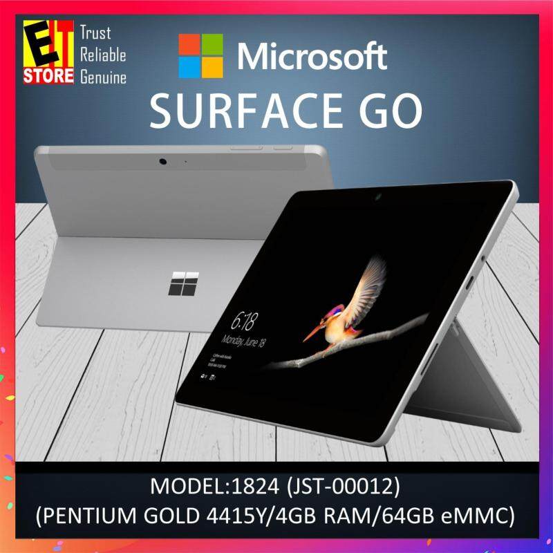 MICROSOFT SURFACE GO MODEL:1824 (JST-00012) (PENTIUM GOLD 4415Y/4GB RAM/64GB/W10 PRO/1YR) Malaysia