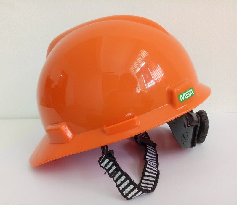 MSA Safety Helmet - V-Gard Orange