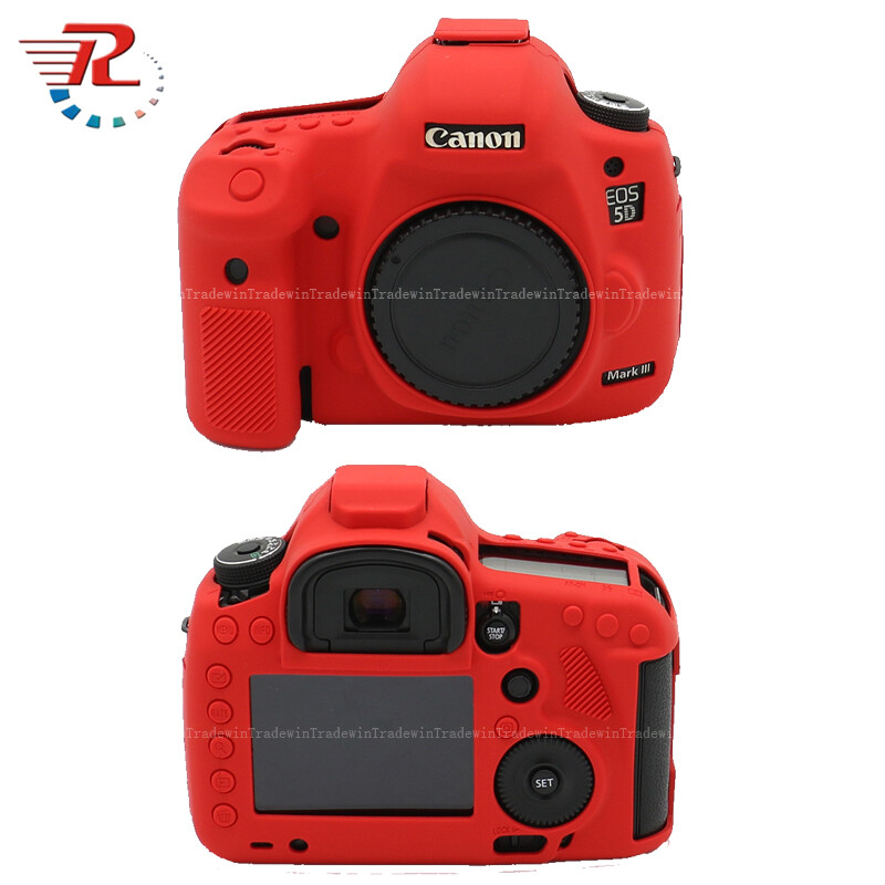 Silicone Rubber Camera Body Case Cover For Canon EOS 5DS