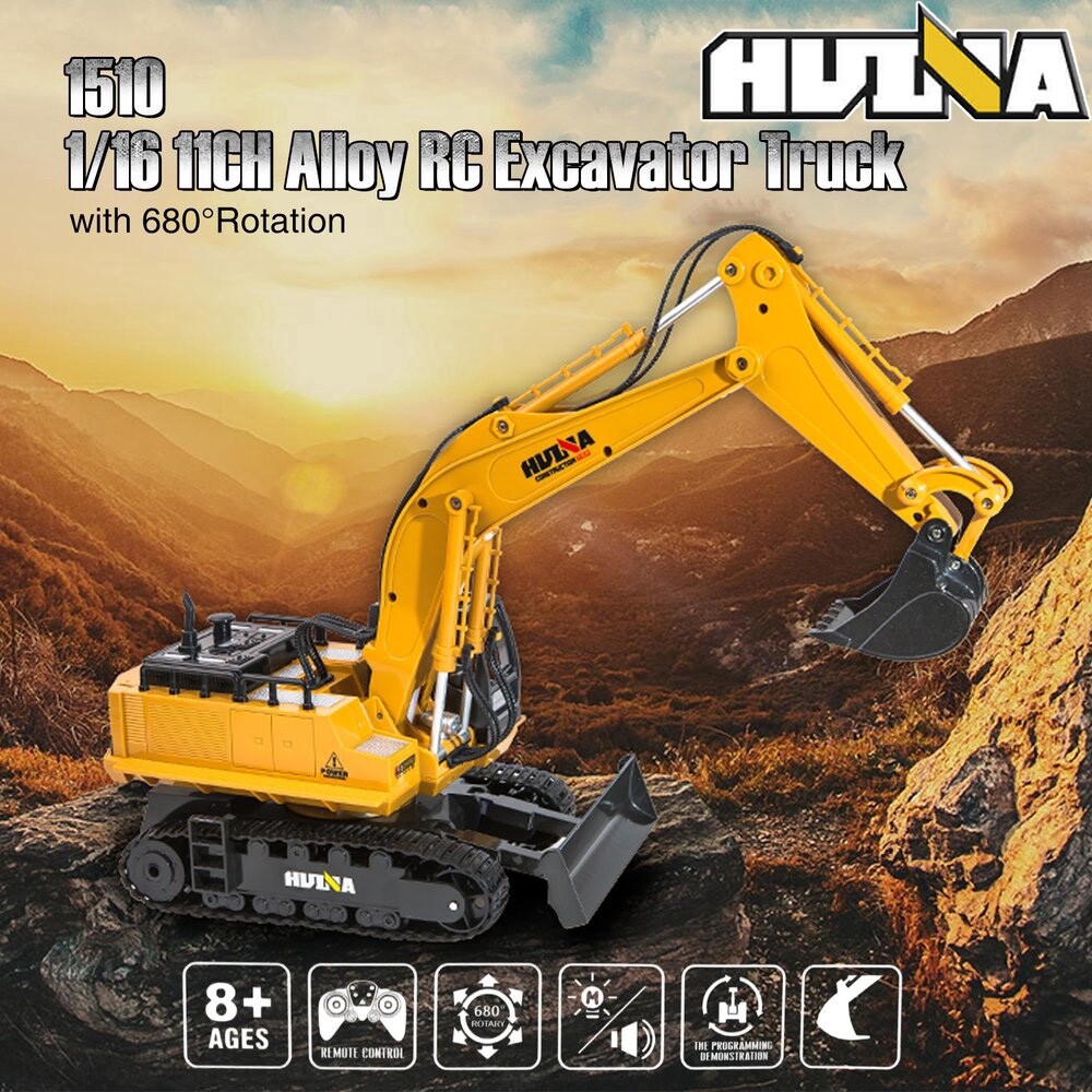 Huina 1510 cheap rc excavator