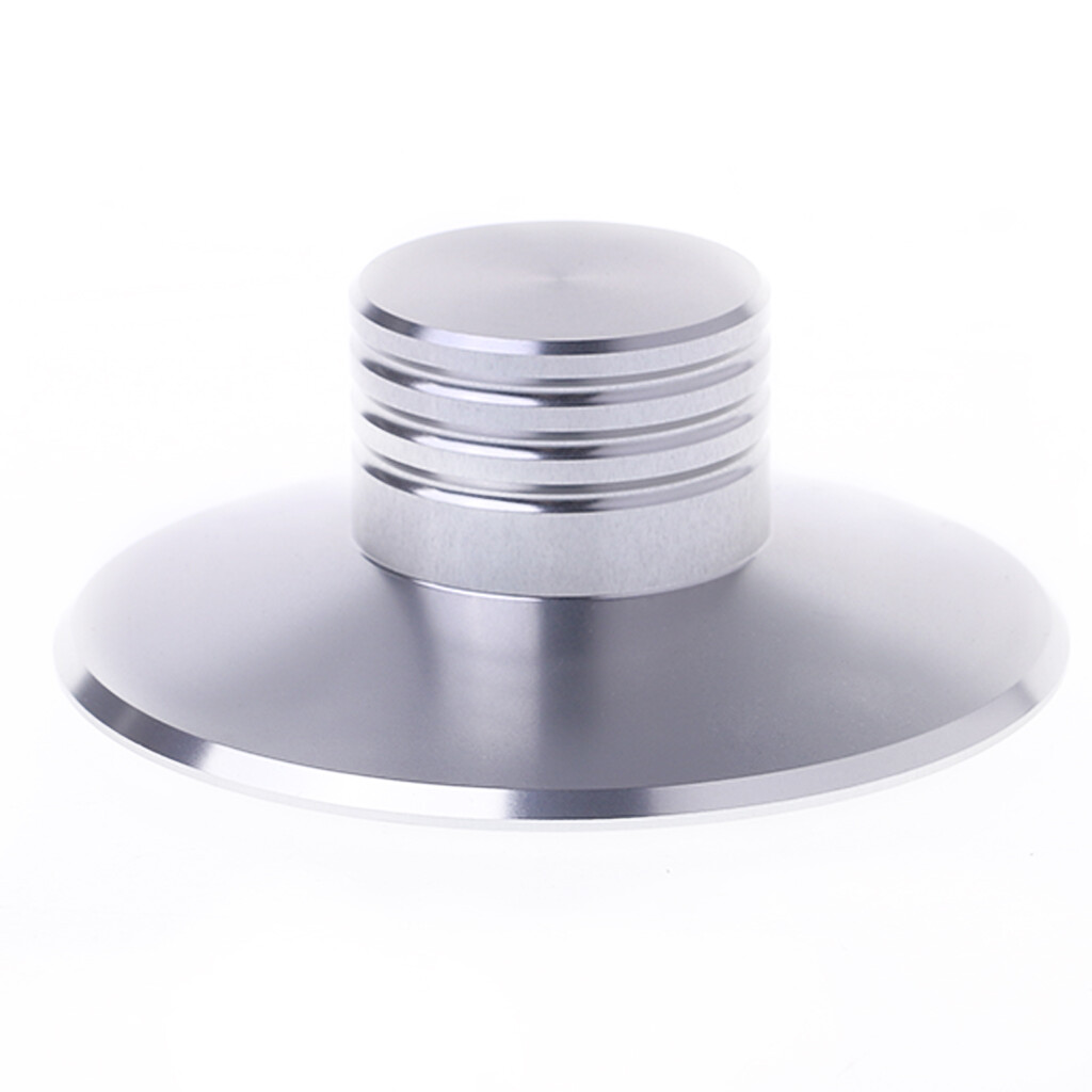 For LP Vinyl Record Player Balanced Metal Disc Stabilizer Weight Clamp Turntable