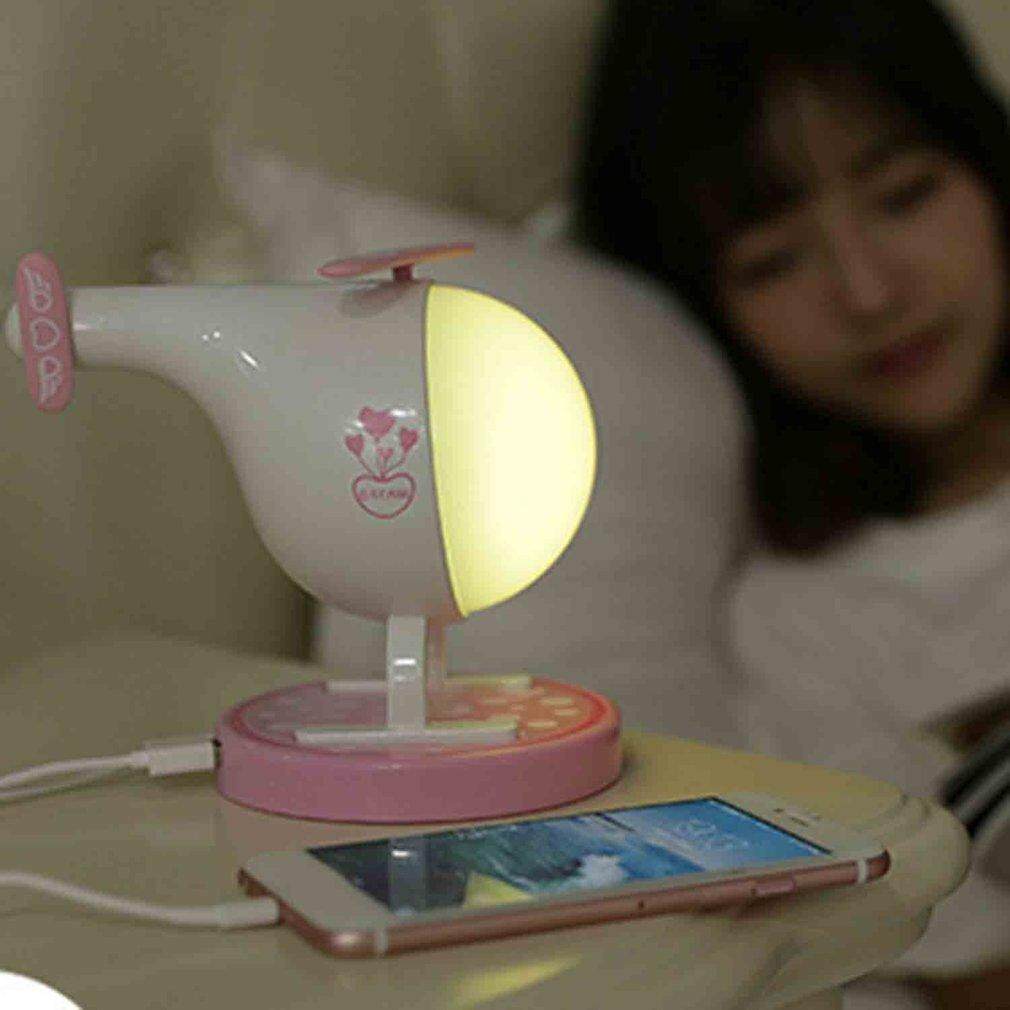 UINN Nhiều Màu Sắc bằng ĐÈN LED Máy Bay Trực Thăng Đèn Ngủ USB Sạc Hẹn Giờ Nightlight