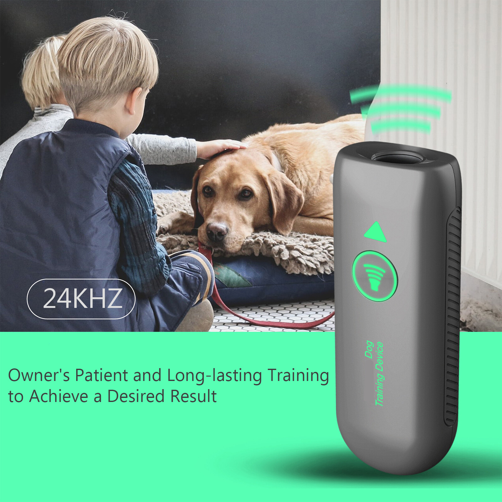 Aoresac- Thiết Bị Chống Sủa D8 Dog Bark Điều Khiển Hành Vi Đào Tạo Không Thấm Nước Có Thể Sạc Lại Công Cụ, Thích Hợp Cho Chó Nhỏ Cỡ Lớn Phạm Vi Kiểm Soát 10 Mét LED Cho Biết Hệ Thống Ngăn Chặn Trong Nhà Và Ngoài Trời