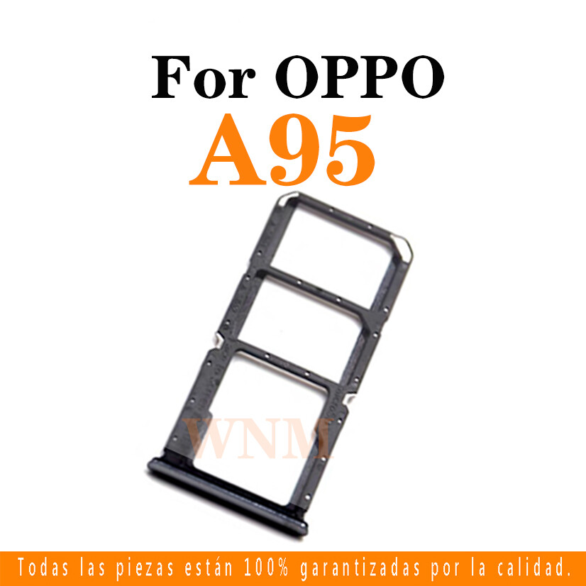 For oppo a95 sim card tray sim card slot holder card holder reader sd slot adapter replacement part