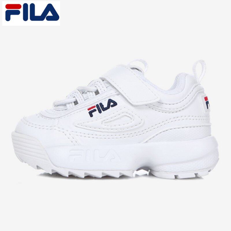Day Man Decrement FILA Kids Disruptor 2 Shoes Toddler 3GM01093-100 White Sneakers | Lazada