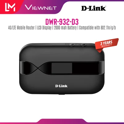 D-Link 4G/LTE Mobile Router DWR-932-D3