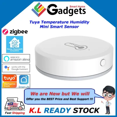 Tuya Temperature Humidity Mini Smart Sensor ZigBee works with Smart Life Google Home Alexa Home Assistant