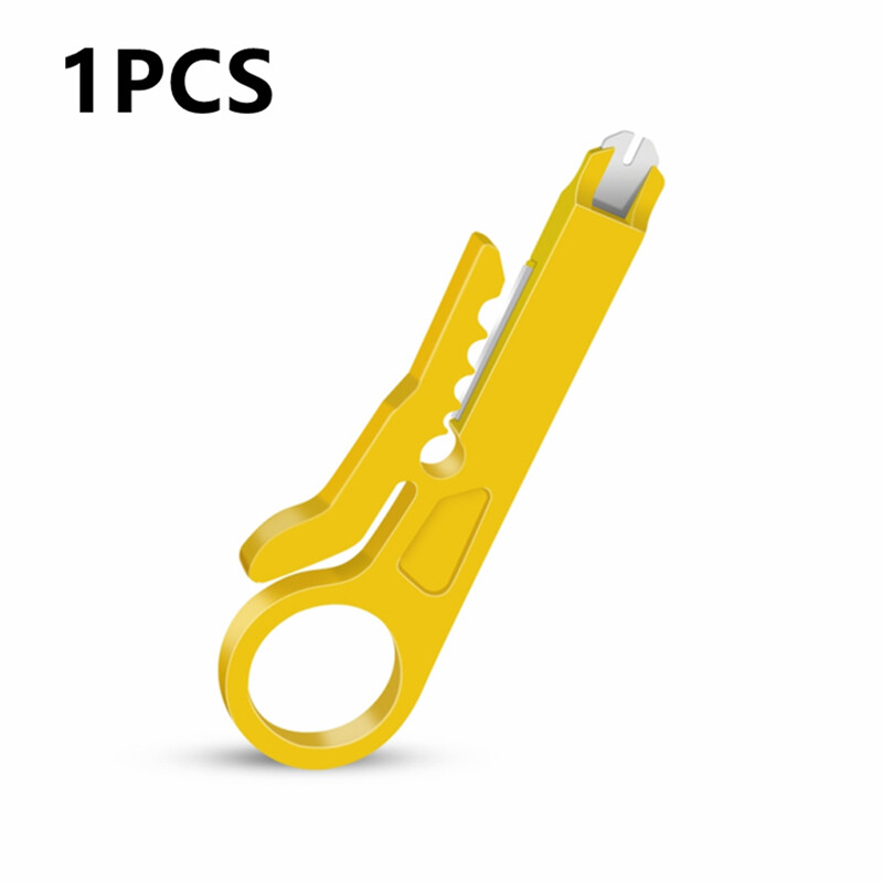 Hanlu Mini Wire Stripper Crimper Plier Crimping Cable Punch Stripping Multi Tool