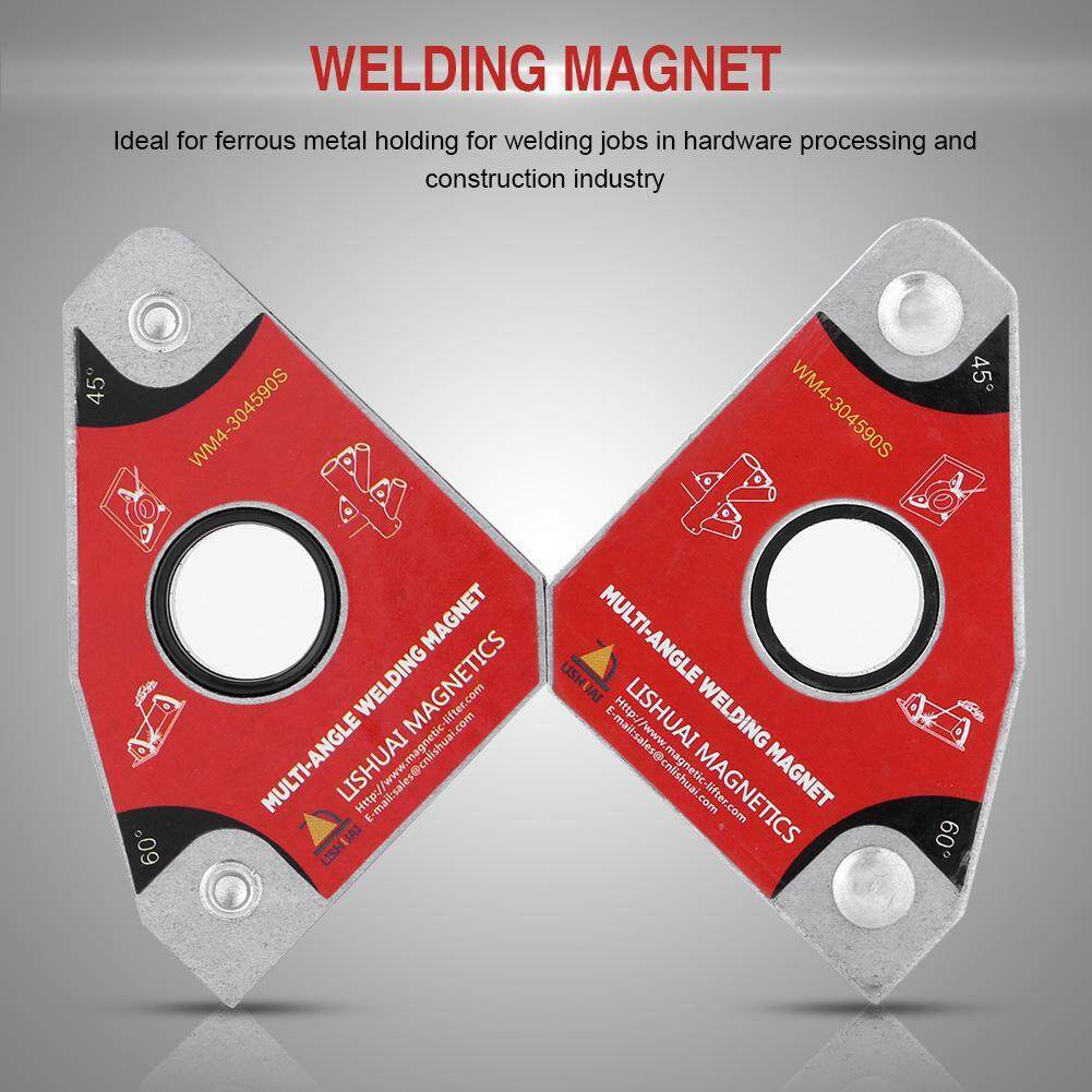 2pcs Multi-Angle 30°60°45°90° Welding Magnets Holders Soldering Tools By Minxin