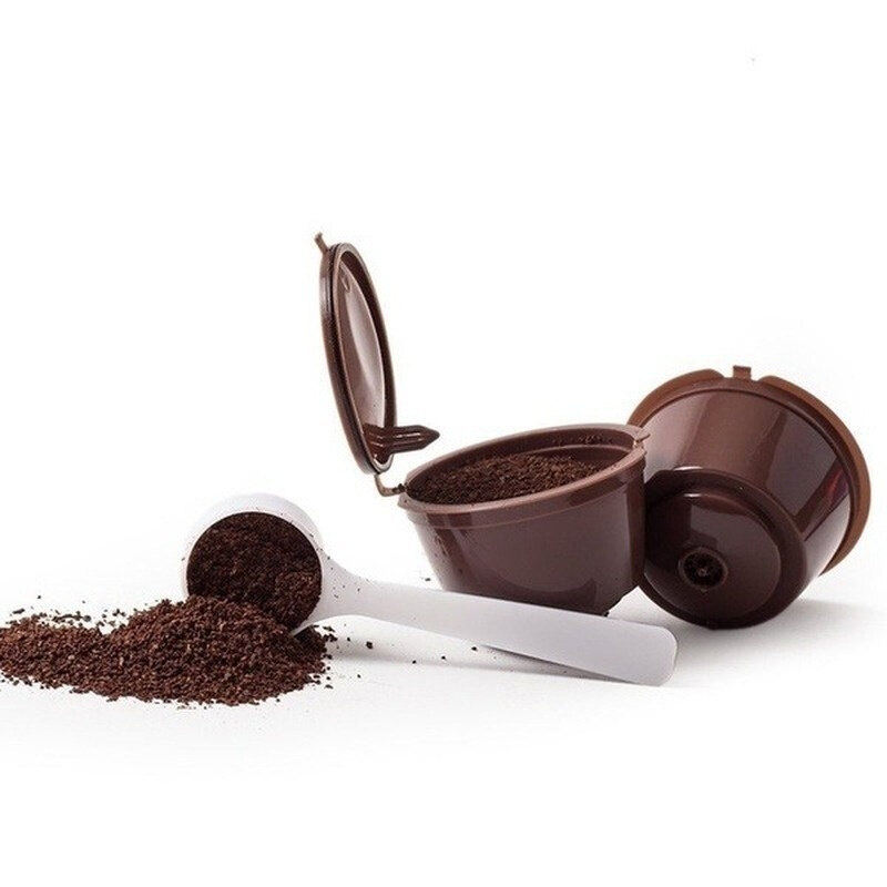 Cốc lọc cà phê viên Nescafe tái sử dụng tương thích với máy pha cà phê Dolce Gusto - INTL