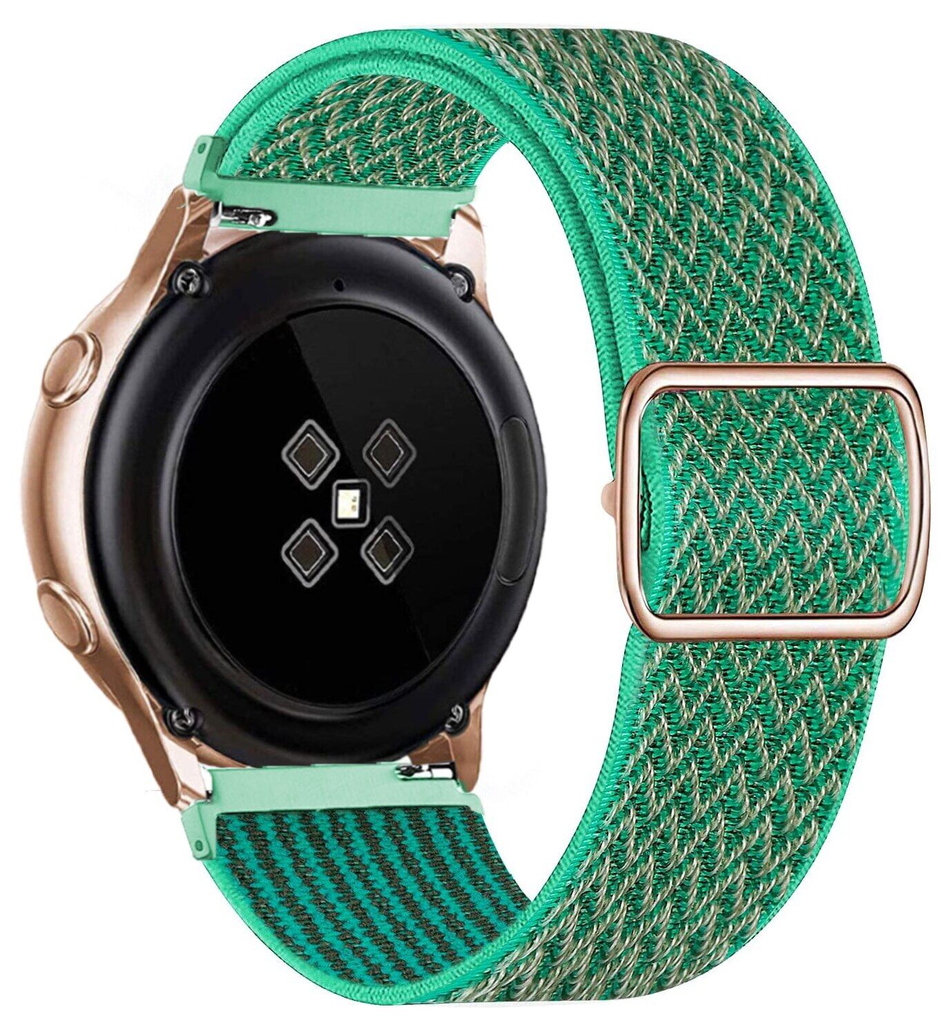 20mm 22mm Strap For Samsung Galaxy Watch 5 40mm 44mm/5 pro 45mm/4/4 classic 3 Active 2 44mm/40mm/45mm/46mm/42mm/41mm Gear S4 S3 S2 Sport Elastic Nylon Loop for Huawei GT 2 2e pro Amazfit strap