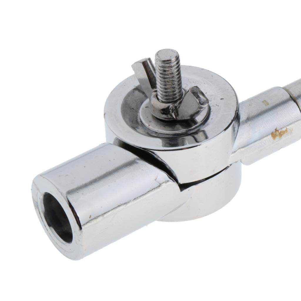Kowaku Dụng Cụ Xếp Chồng Chũm Chọe Giá Đỡ Cánh Tay Gắn Trống Góc Có Thể Điều Chỉnh Đai Ốc Tháo Nhanh