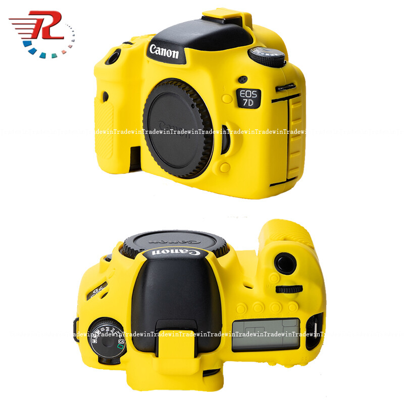 Soft Silicone Rubber Camera Body Cover Case For Canon EOS 7D