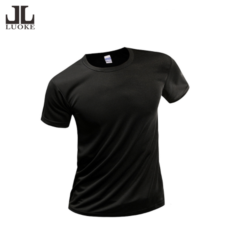 LUOKE men t-shirt gym clothes men Explosive quick-drying short sleeve clothing