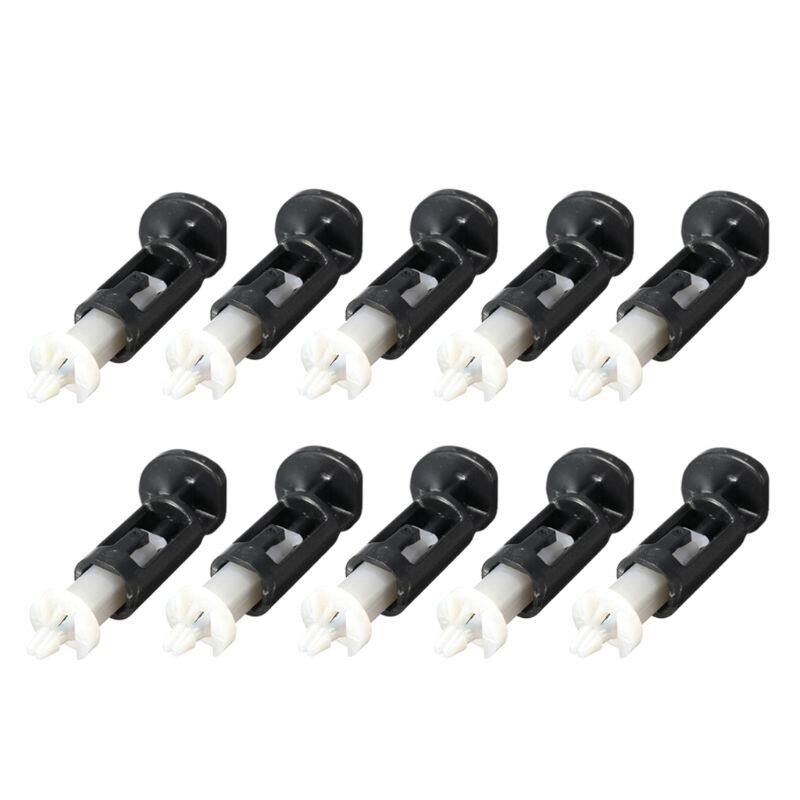 10Pair For CPU Heatsink Mount Pin Plastic Push Screw Cooler Cooling Fan Fastener Mounting Clip for Intel Socket Kit