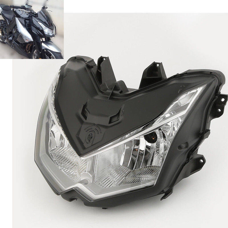 New Black Headlight Head Lamp Assembly For Kawasaki Z1000 2010 2011 2012 2013 13
