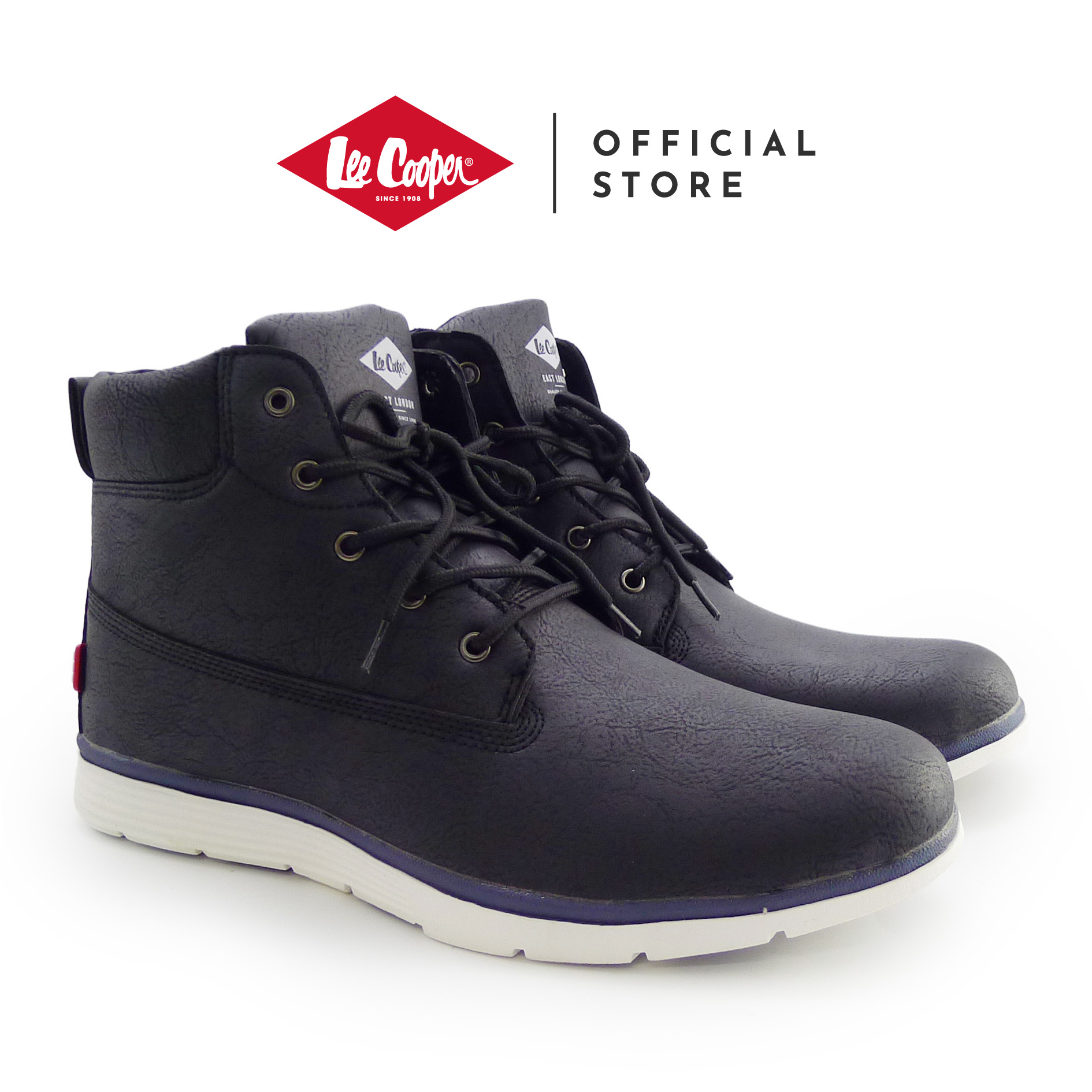 Lee Cooper Men's High Cut Lace Up Boots 