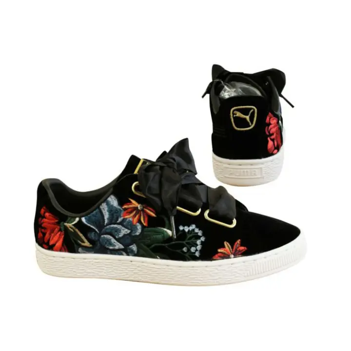 puma basket heart hyper emb wn's