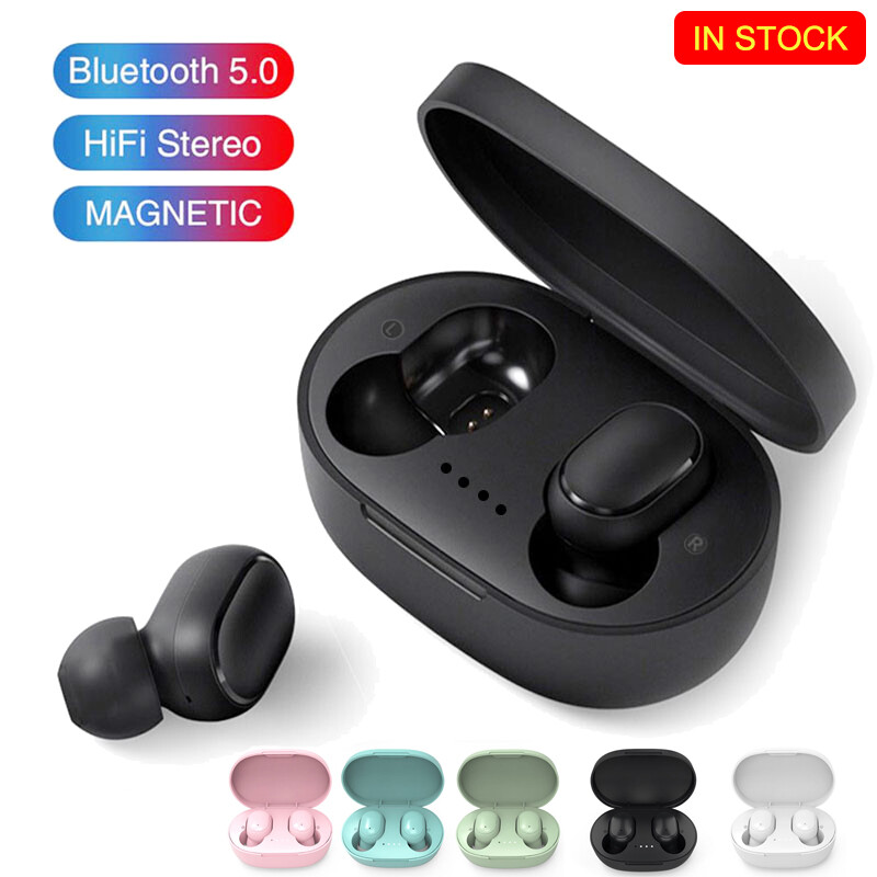 A6S TWS Earbuds Bluetooth Headsets Noise Cancelling Earphone With Handsfree Mic for Cellphone