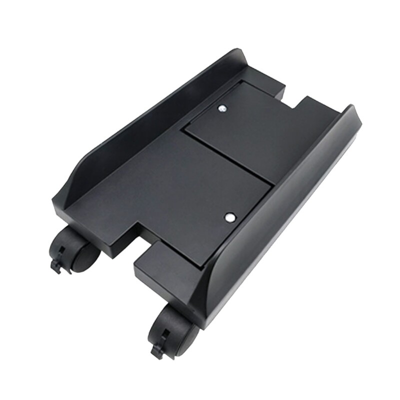 ✪【Good medias】【Ready Stock】PC Cart CPU Holder Computer Tower Stand Holder with Locking Caster Wheels Mobile Computer Desktop Floor Stand Under Desk
