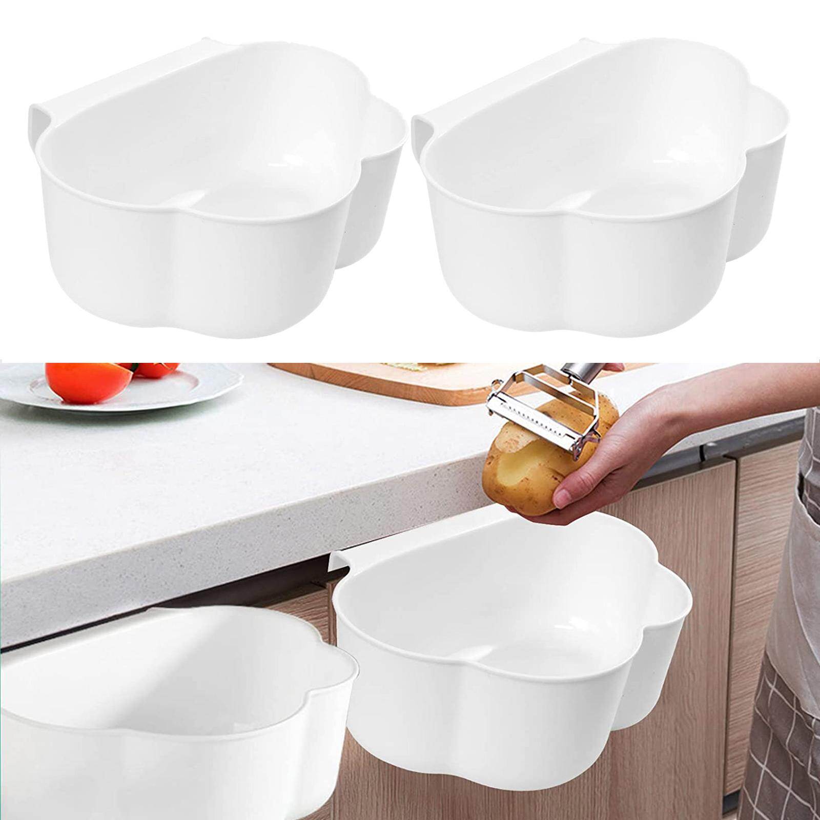 Blesiya THÙNG RÁC TREO Mini Sáng Tạo Gắn Tường Bền Cho Cửa Tủ Xe Hơi