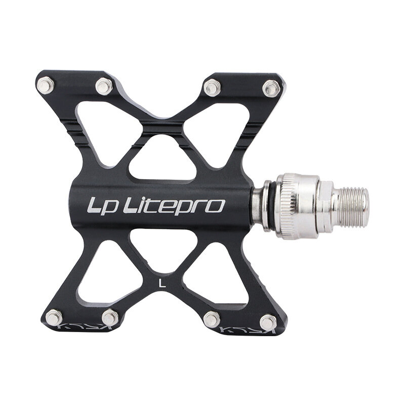 K5 Quick Release Pedals Aluminum Alloy Bearing Pedals for Folding Bikes