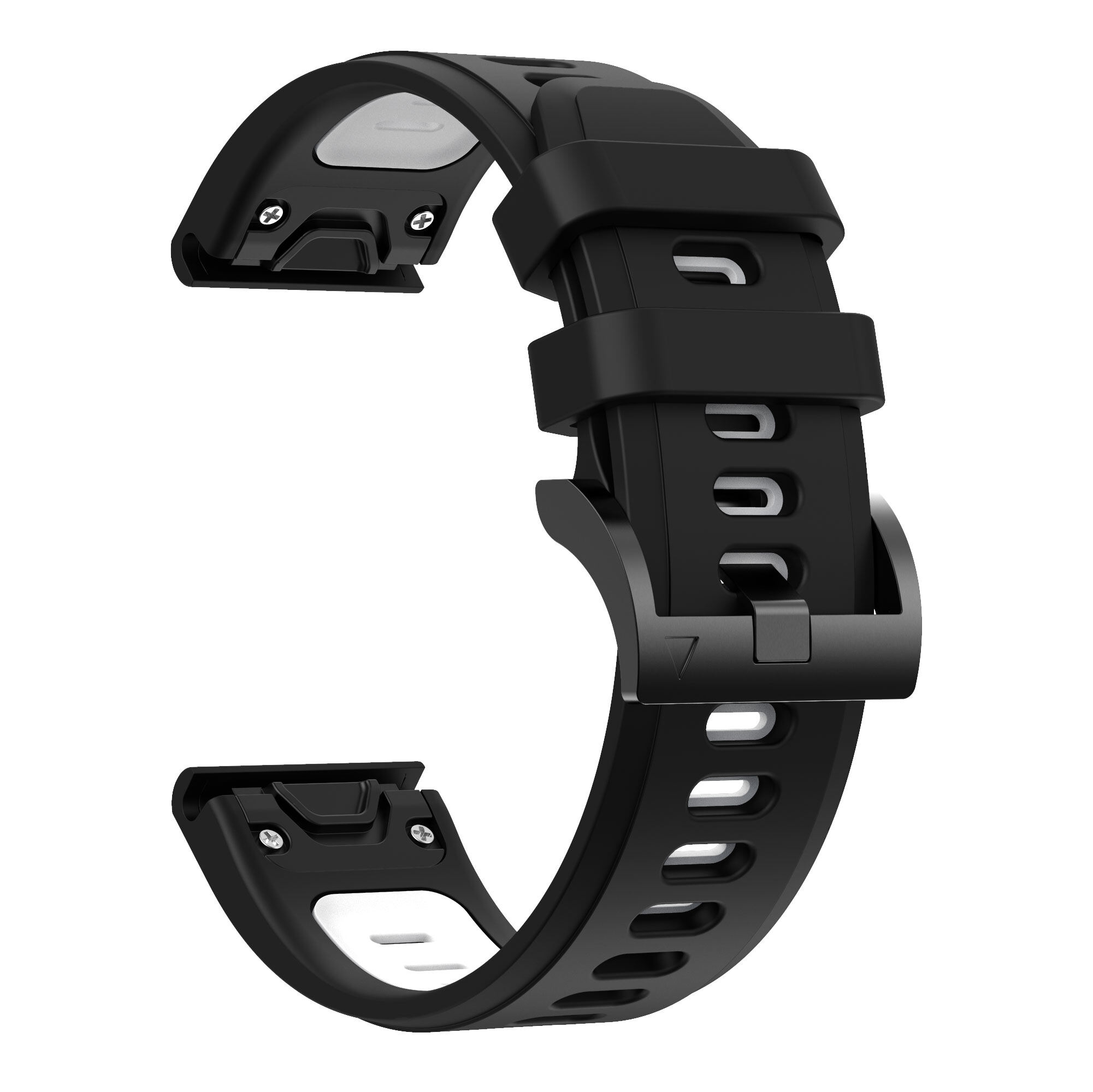 26mm silicone strap for garmin fenix 7x/6x pro/5x plus/3 hr/tactix 7 pro/descent mk1 mk2 mk2i quick release watch band