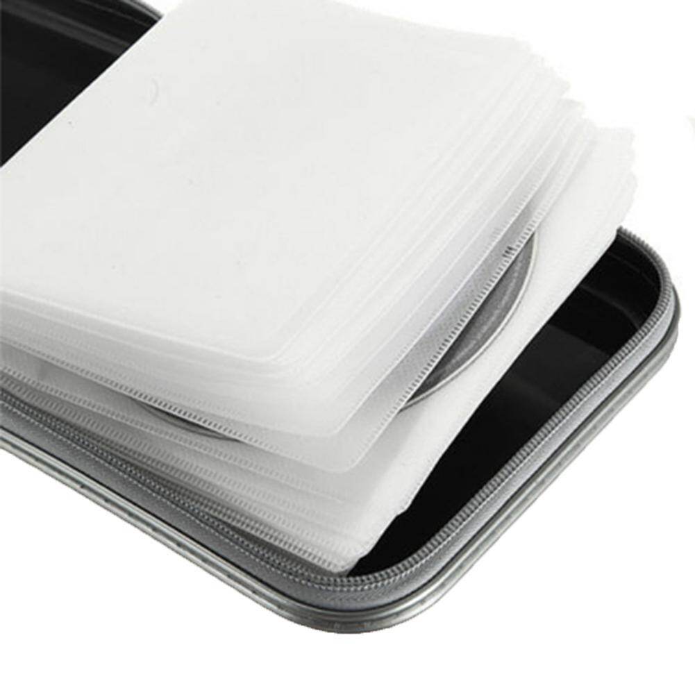 Portable 40pcs Capacity Disc CD DVD Wallet Storage Organizer Case Holder