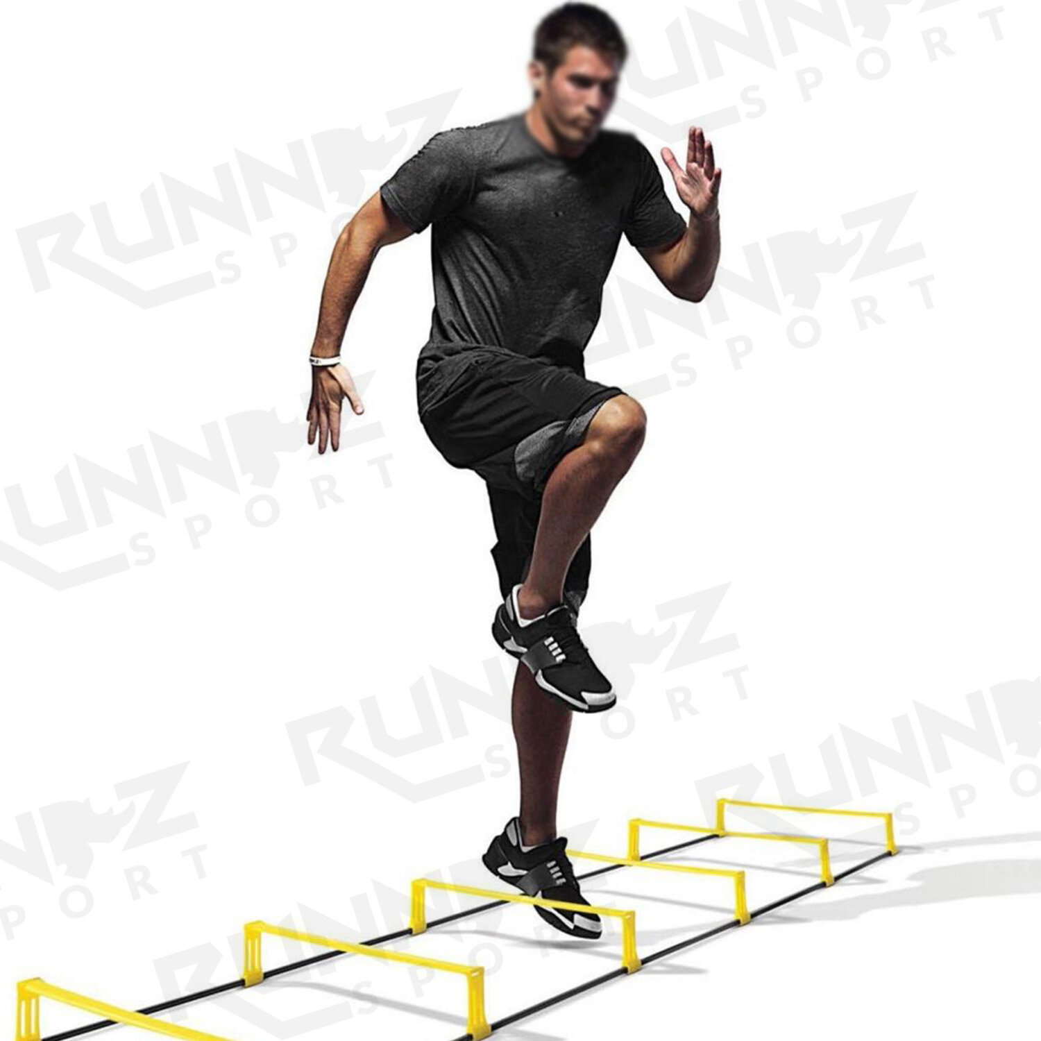 elevated agility ladder