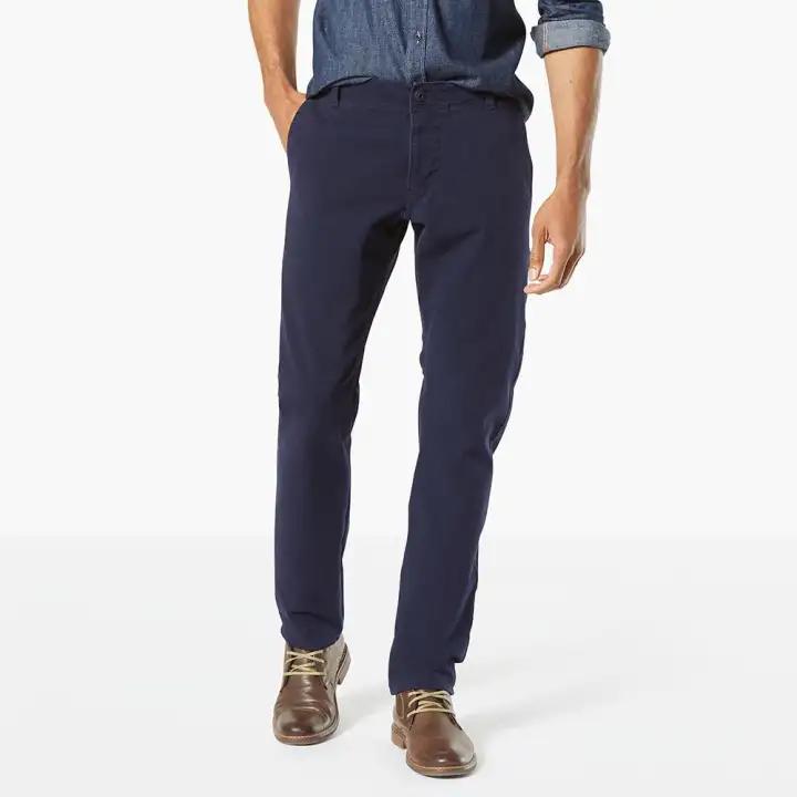 dockers alpha khaki slim fit smart 360 flex