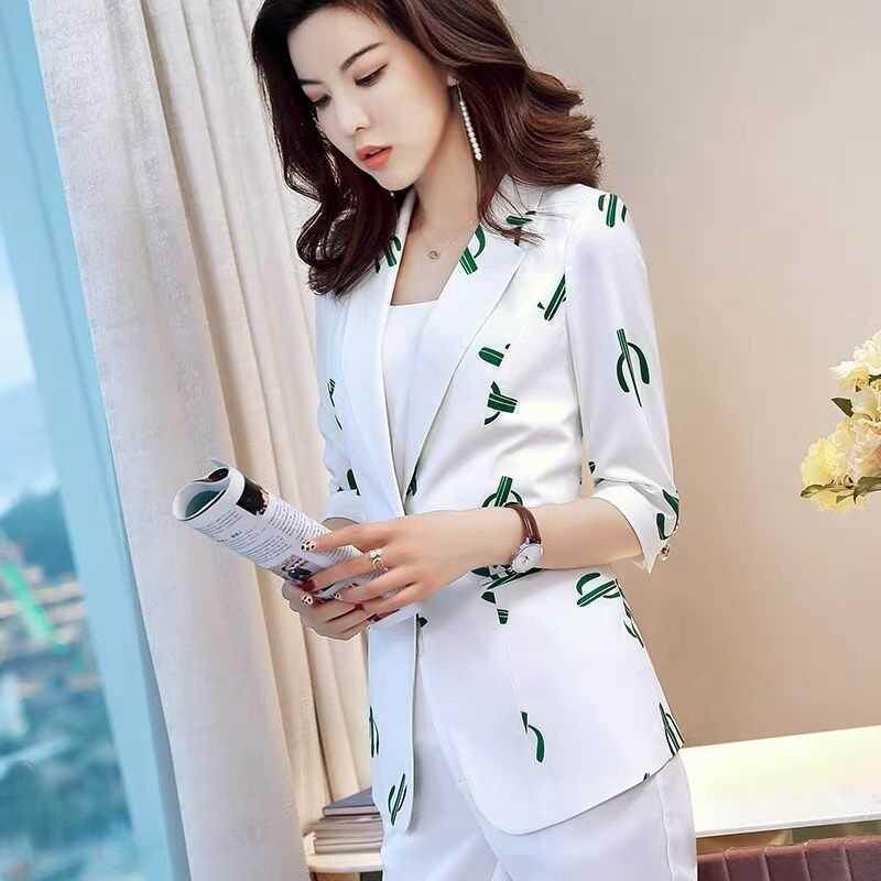 Phụ Nữ Sọc Blazer, Áo Ve Áo Cỡ Lớn Mỏng