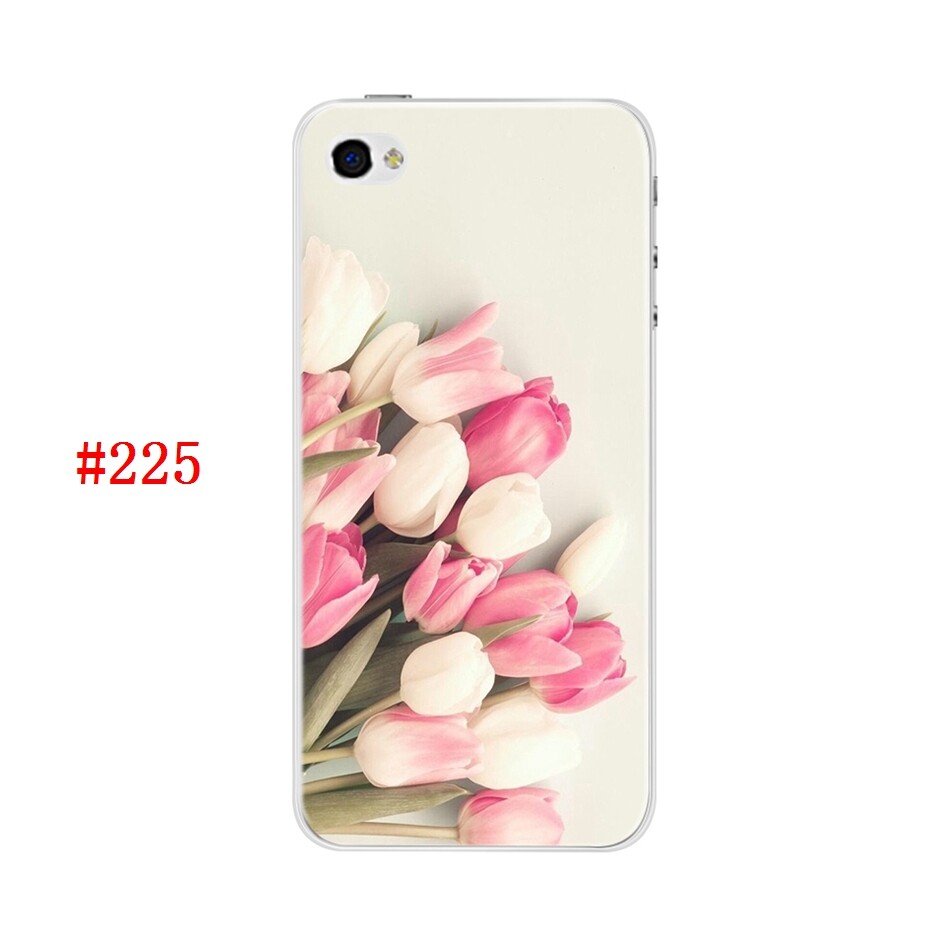 Ốp Bảo Vệ Điện Thoại Cho iPhone 4 4S Ốp Silicon Mềm Mỏng Ốp Lưng Sơn Dễ Thương Vỏ Điện Thoại