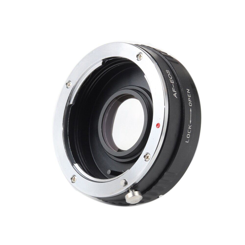 Af-eos mount adapter with aperture for sony / minolta alpha / ma mount lens to canon eos ef mount camera