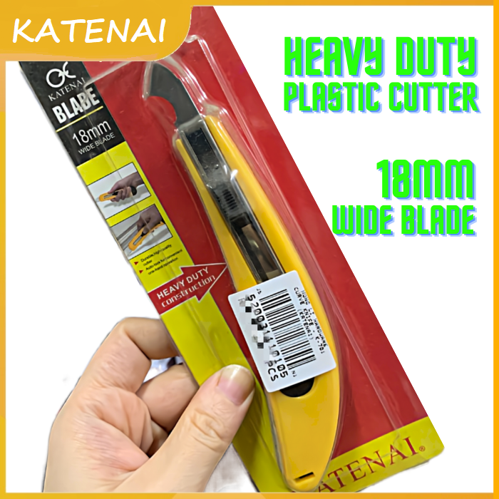 [miniHouse] KATENAI Heavy Duty Plastic Cutter, Hook Knife Acrylic CD