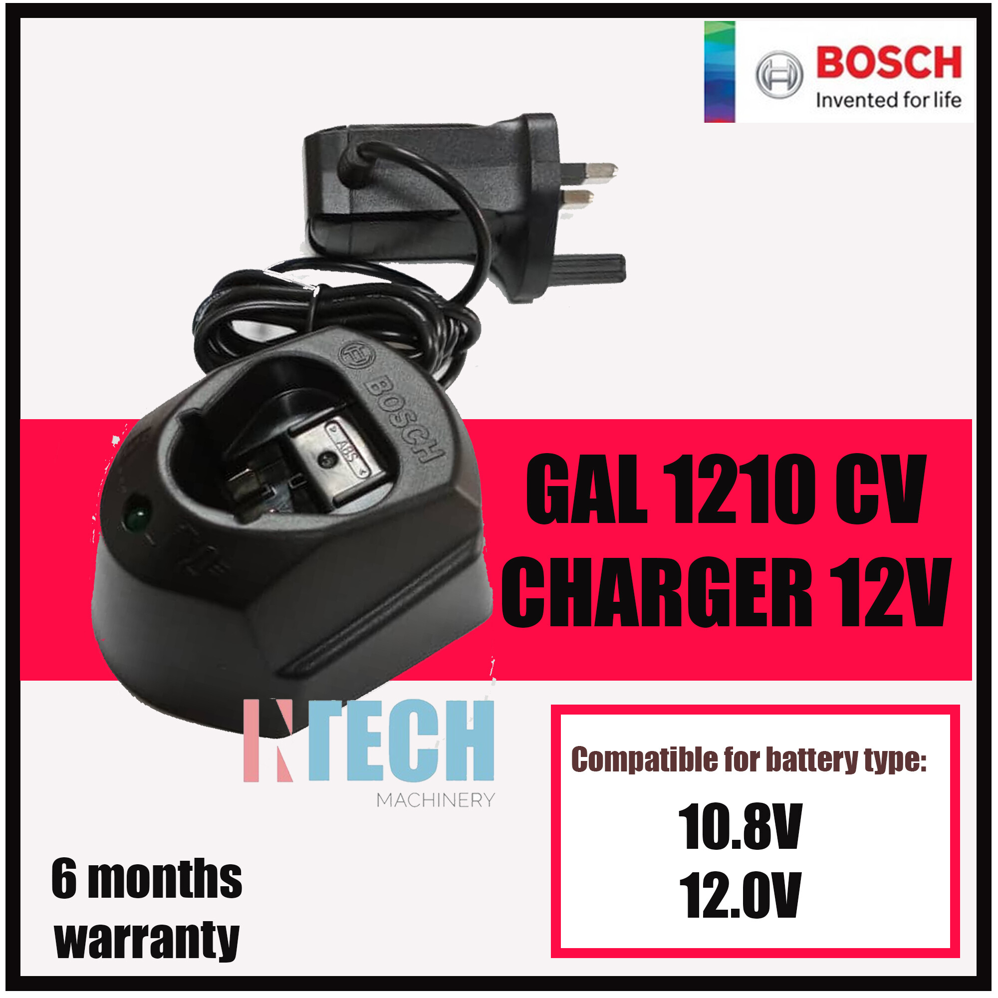 BOSCH CHARGER GAL1210CV / AL1210CV 