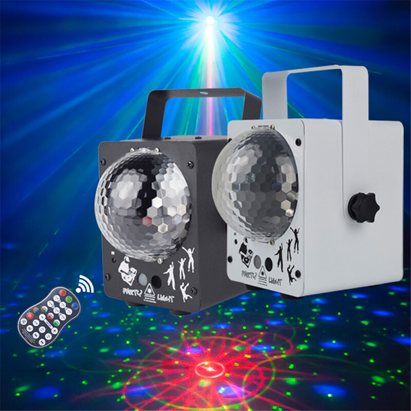 Bóng ma thuật nhảy disco pha lê LED RGB tvcc Với máy chiếu laser RG 60 mẫu Quán bar lễ hội tiệc DJ Đèn sân khấu giáng sinh Máy Chiếu Laser Vũ Trường hiệu ứng Đèn tiệc