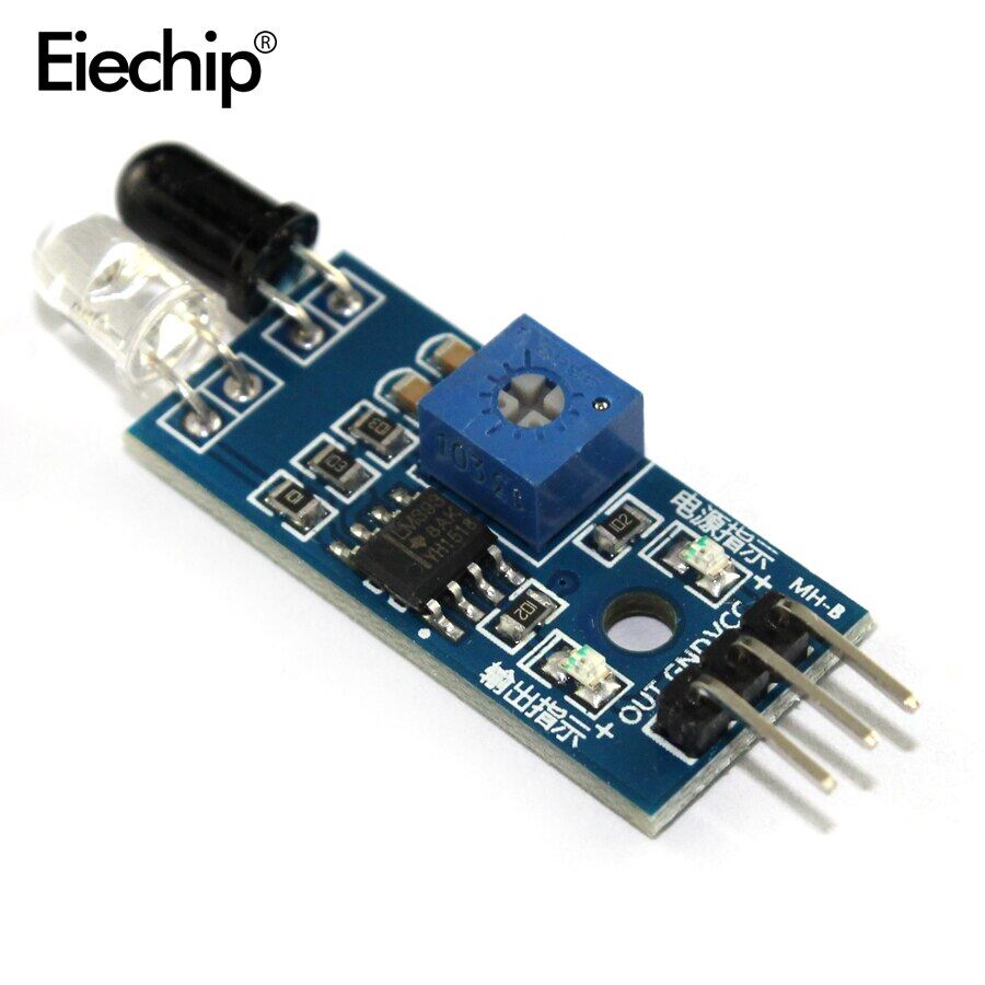 10PCS IR Infrared Obstacle Avoidance Sensor Module for Arduino Smart Car Robot 3-wire Reflective Photoelectric New