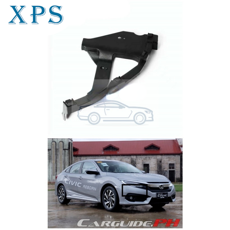 Xps headllamp barcket for civic headlight bracket support front bumper upper beam for honda civic tea 2016 2017 2018 2019 2020 fc1 fc7